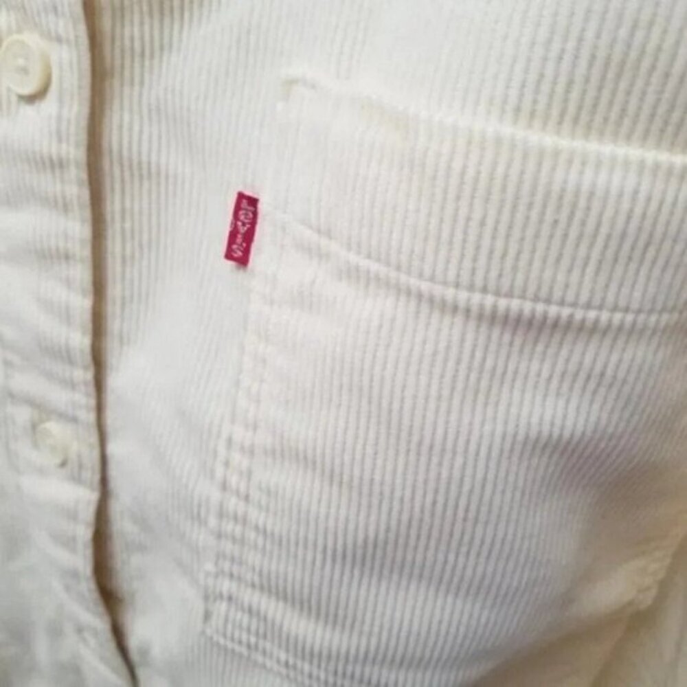 Levi's Elliot Utility Jacket Corduroy Yellow XL - Picture 12 of 15